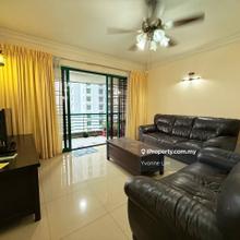Strait View, Permas Jaya, 3 bedrooms, fully furnished, gng