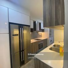 The Rainz Bukit Jalil LRT Station Nice Unit Partially Furnished