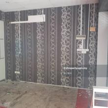 A first floor shop office fronting main road