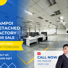 Tampoi Johor Bahru Detached Factory for Sale
