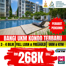 Bangi New Affordable House,Freehold, 0% Downpayment