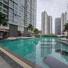 Conezion Residences Corner Unit with Balcony facing Golf Course & Mall