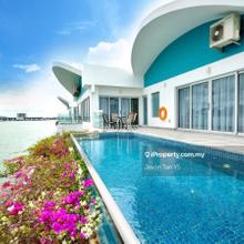 A floral oasis by the sea with private pool