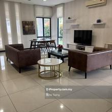 Straits View Residences Double Storey Semi-D House For Rent