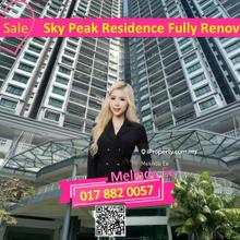 Tampoi Sky Peak Residence Fully Renovated 3bed with Carpark