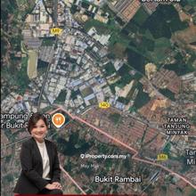4.2 acres Factory Warehouse Land Bukit Rambai Melaka Tengah for Sale