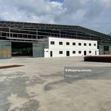 Telok Panglima Garang Bungalow Factory For Rent Rm 215k.