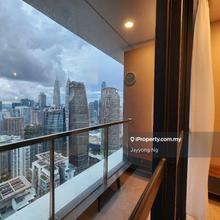 High floor in KLCC area, Brand New furnish 2rooms 2baths