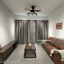 Ready To Move In! Walk 4 Mins To LRT Muhibbah! Fully Furnished!