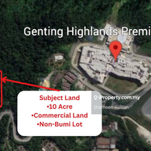 Genting Land For Sale Next To Genting Premium Outlet
