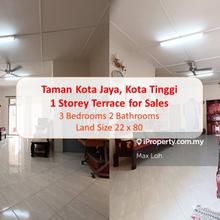 Taman Kota Jaya 1 Storey Terrace for Sales