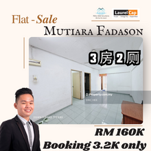 Mutiara Fadason Flat For Sale!!