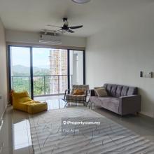 Furnished l aircond l 2park. Condominium topaz kajang for rent
