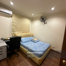 Medium room with window for rent female unit with wifi fully furnish