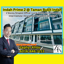 Indah Prime 2 @ Taman Bukit Indah 3 Storey Shoplot Office For Rent