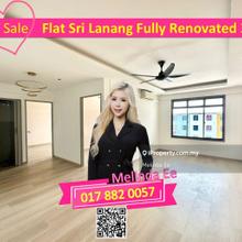 Johor Bahru Flat Sri Lanang Fully Renovated 3bed Rm500 Can Buy