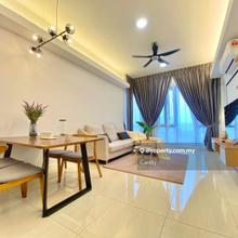 Newly done furnished 3 bedder Sentral Suites for Rent