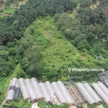 Agriculture Land with Green House Area