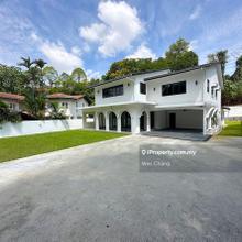 24 hour security new refurbished home with swimming pool.