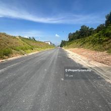 Road frontage Rectangle land 