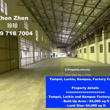 Tampoi, Larkin, Kempas, Factory For Rent