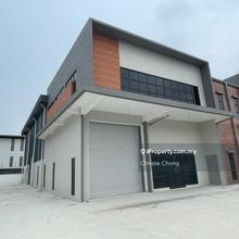 Contemporary Newly Built Semi-D Factory 
