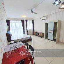 Ksl Residence, Taman Daya, studio, fully furnished, high floor, gng