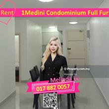 Iskandar Puteri 1 Medini Condominium Full Furnished 2bed with Carpark