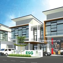 New modern design factory for sale with private parking & extra land