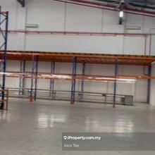 Single Storey Semi-D Factory with Mezz Floor Office For Sale/Rent