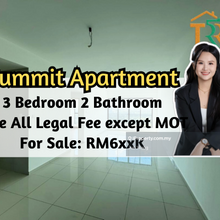 Summit Apartment, 3 Bedroom 2 Bathroom, Free All Legal Fee except MOT