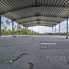 Newly Build 2.5 Acres Telok Gong Port Klang Warehouse with fencing