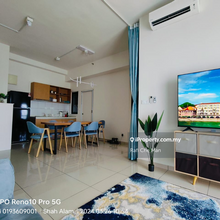 Beautiful fully furnished habitus elmina denai alam