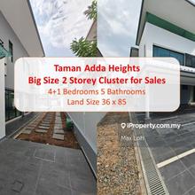 Taman Adda Heights 2 Storey Cluster for Sales