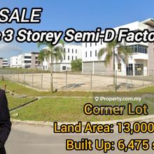 3 Storey Semi-D Corner Factory I-Parc Tanjung Pelepas Ge