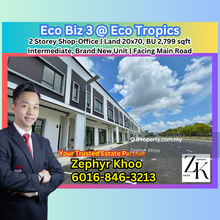Eco Biz 3 Eco Tropics Pasir Gudang / Masai 2 Storey Shop-Office