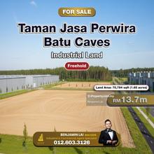 Taman Jasa Perwira, Batu Caves Industrial Land For Sale