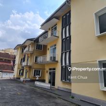 Limited 3sty hostel building with open parking and residential land!
