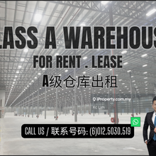 Class A Warehouse For Rent, Subang Jaya, Selangor