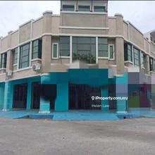 Facing Main Road Krubong Utama Corner Lot 2 Storey Shoplot Near NSK