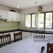 Double storey semi  corner for rent