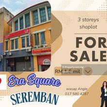 Era Square 3 storeys shoplot for sale