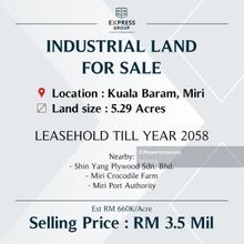 Industrial Land at Kuala Baram, Miri