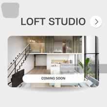 Special design loft studio 2 storey