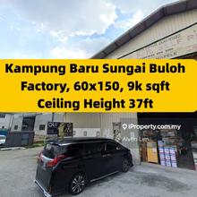 Kampung baru sungai buloh, 60x150, 9k sqft