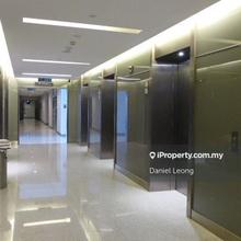 Office with Linked Bridge to the Bangsar LRT Station. 1 min walk only.
