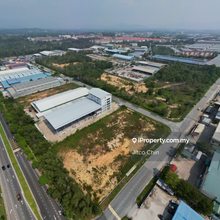 Kesuma Semenyih beranang main road corner industrial land for rent