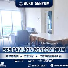 Sks Pavilion Condominium 4 Bedrooms 2 Bathrooms High Floor City View