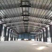 Detached Factory at Telok Panglima Garang, Sijangkang, Teluk Mengkuang