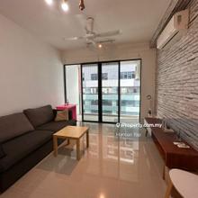 Fully furnished, good condition, below super market 